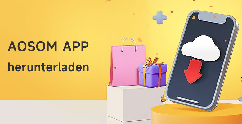 Laden Sie die Aosom-App herunter