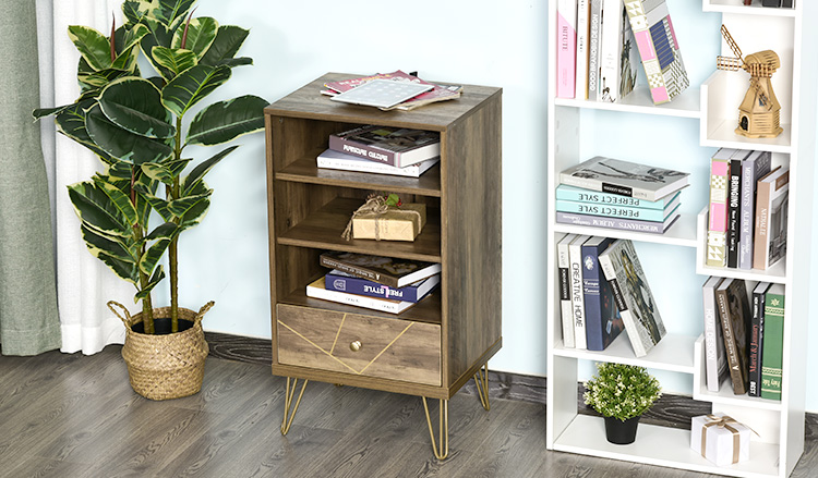 bibliothèque étagère au bureux